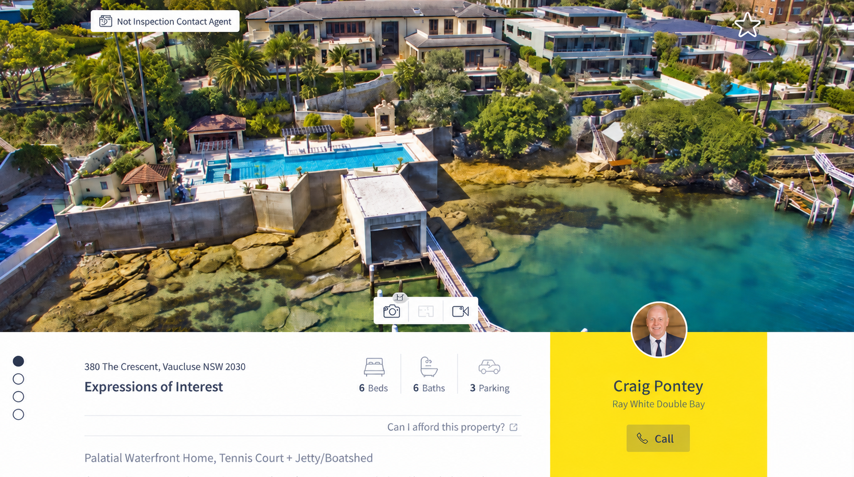 Redesigned Domain property listing